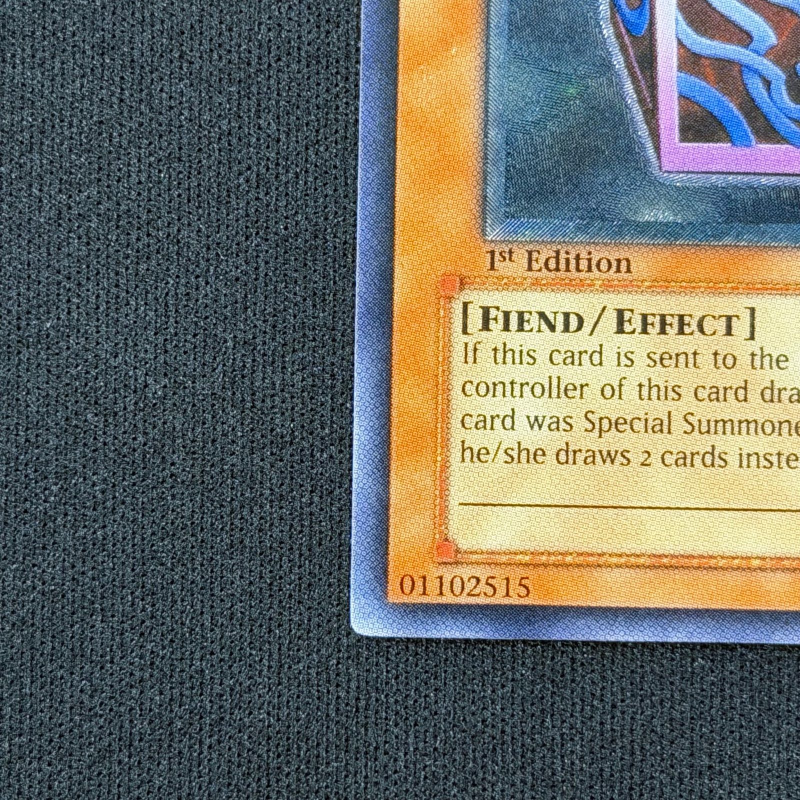 遊戯王 旧アジア版 暗黒のミミックLV3 レリーフ SOD-AE010 1stEdition