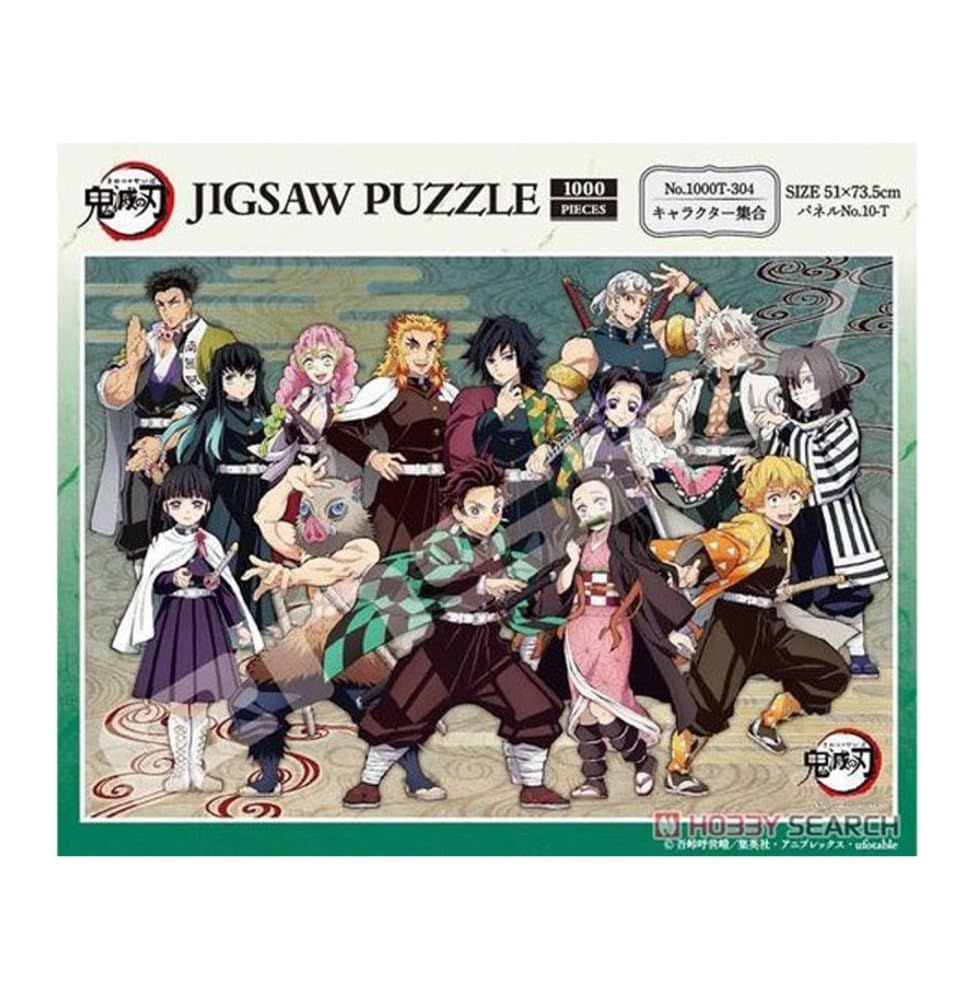 エンスカイ(ENSKY) 鬼滅の刃 キャラクター集合 51×73.5cm ジグソーパズル 1000ピース JIGSAW PUZZLE 1000T-304 [キャラクター集合] [1000ピース]
