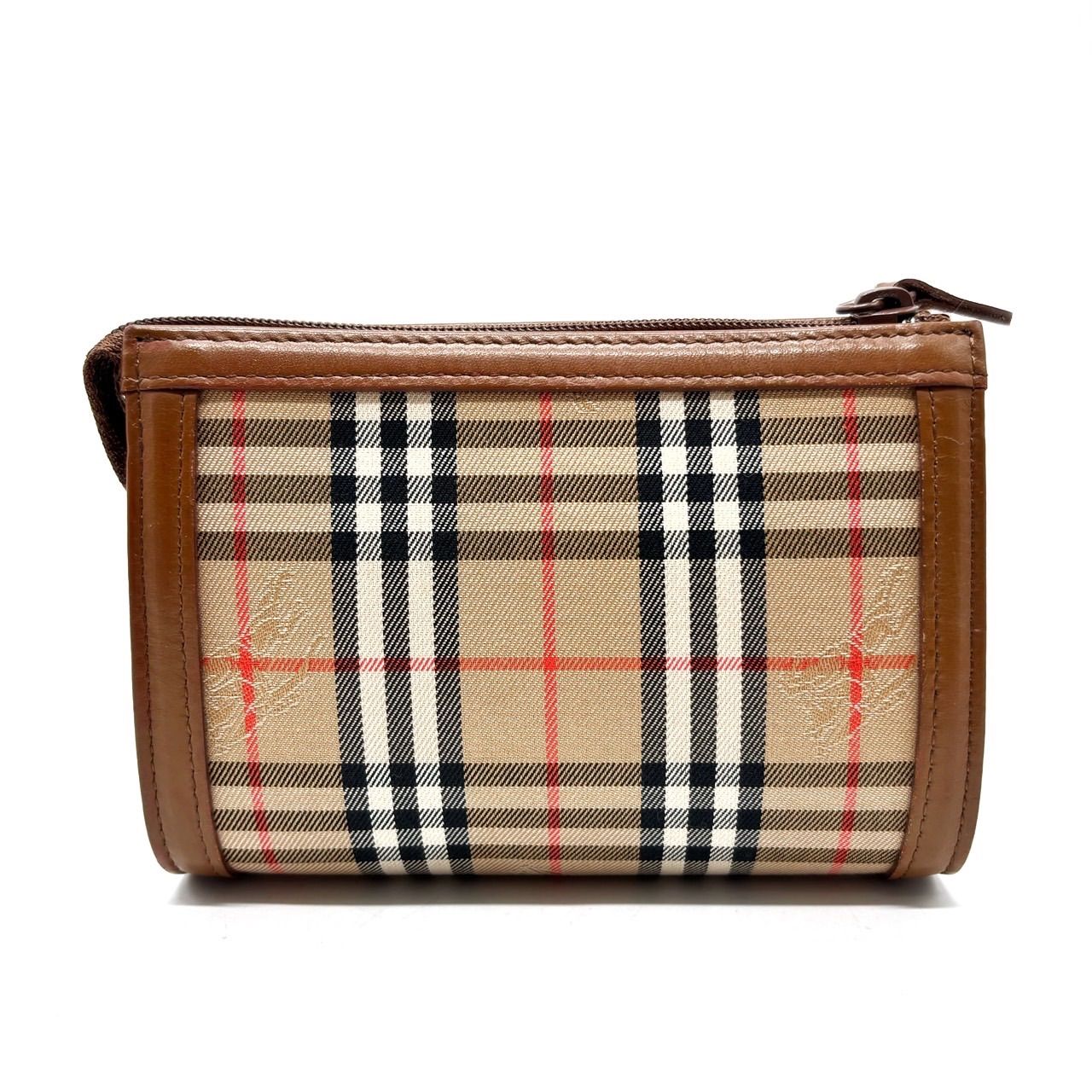 良品】BURBERRY バーバリー ノバチェック ポーチ クラッチバッグ 良品】BURBERRY バーバリー ノバチェック ポーチ クラッチバッグ