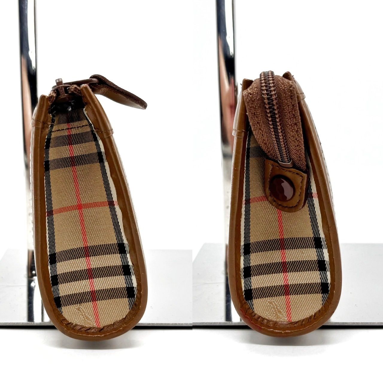 良品】BURBERRY バーバリー ノバチェック ポーチ クラッチバッグ 良品】BURBERRY バーバリー ノバチェック ポーチ クラッチバッグ