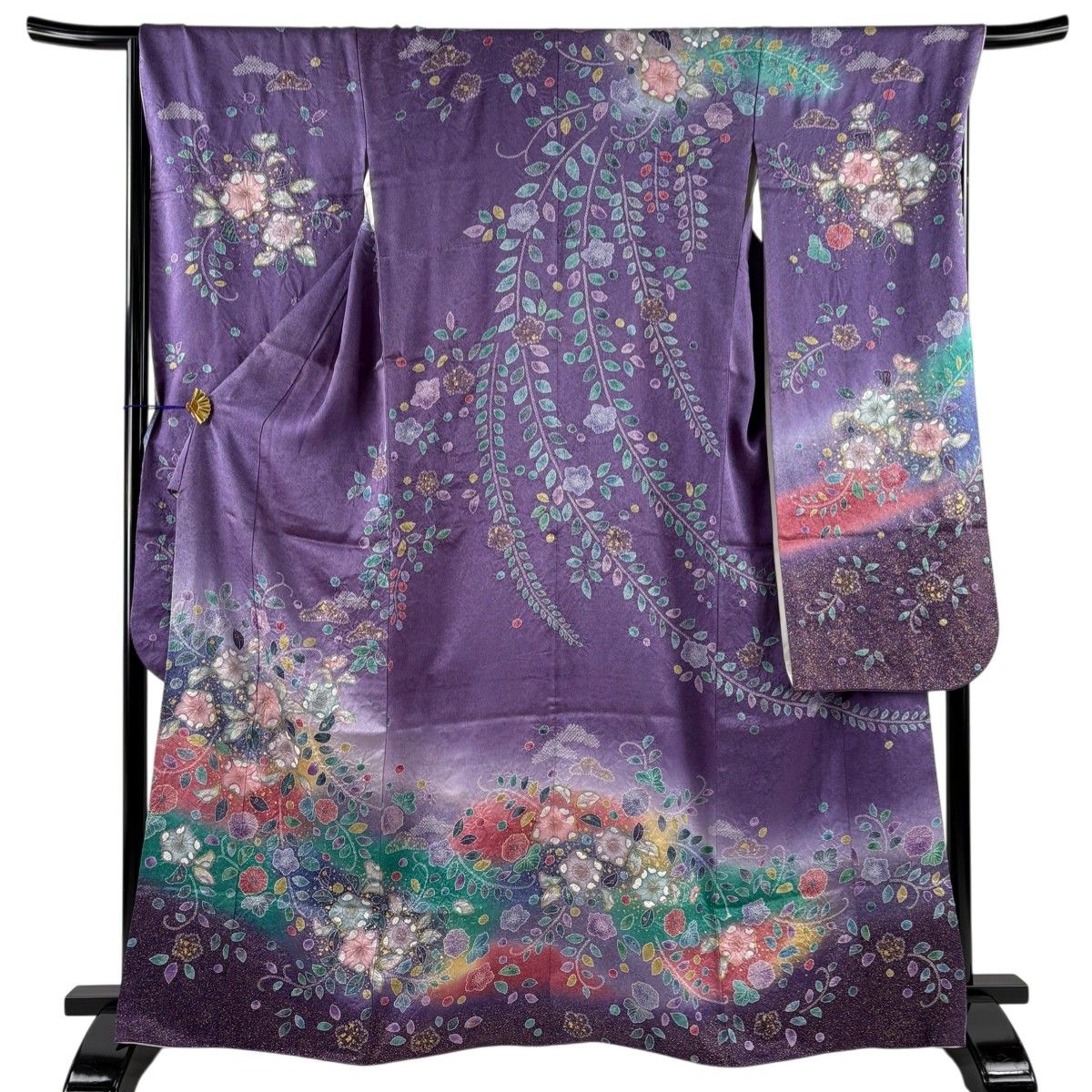 振袖 身丈165.5cm 裄丈65cm 正絹 名品 【中古】 振袖 身丈174cm 裄丈65.5cm 正絹 秀品 【中古】の通販 by バイセル