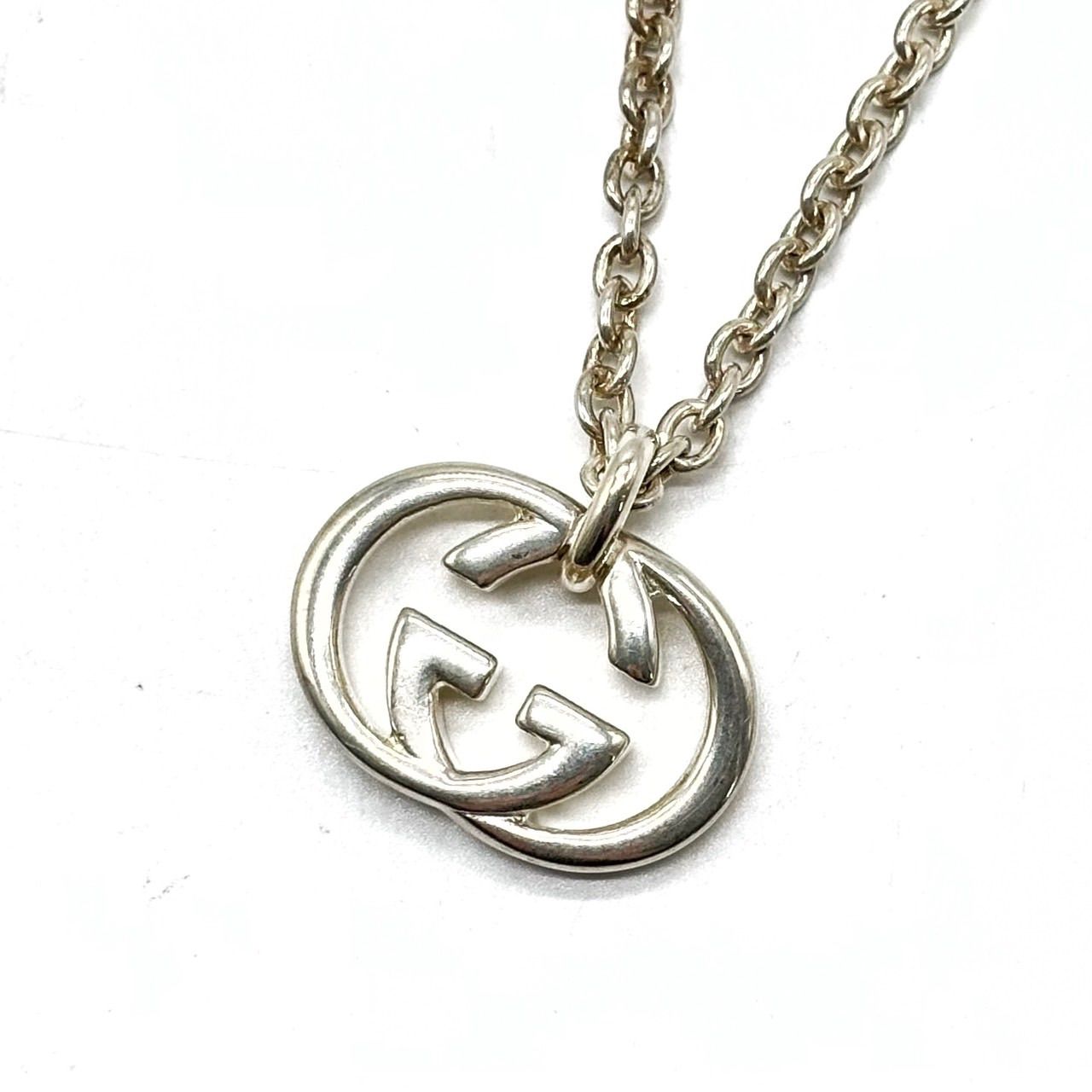 [Good] GUCCI Gucci GG Marmont Necklace, Silver 925, Silver, Unisex, Unisex, Unisex, Men's, Women's