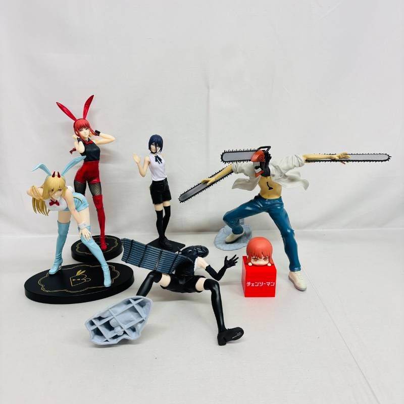 レゼ、マキマ、パワー プライズフィギュアセット 6点 コミック・アニメ