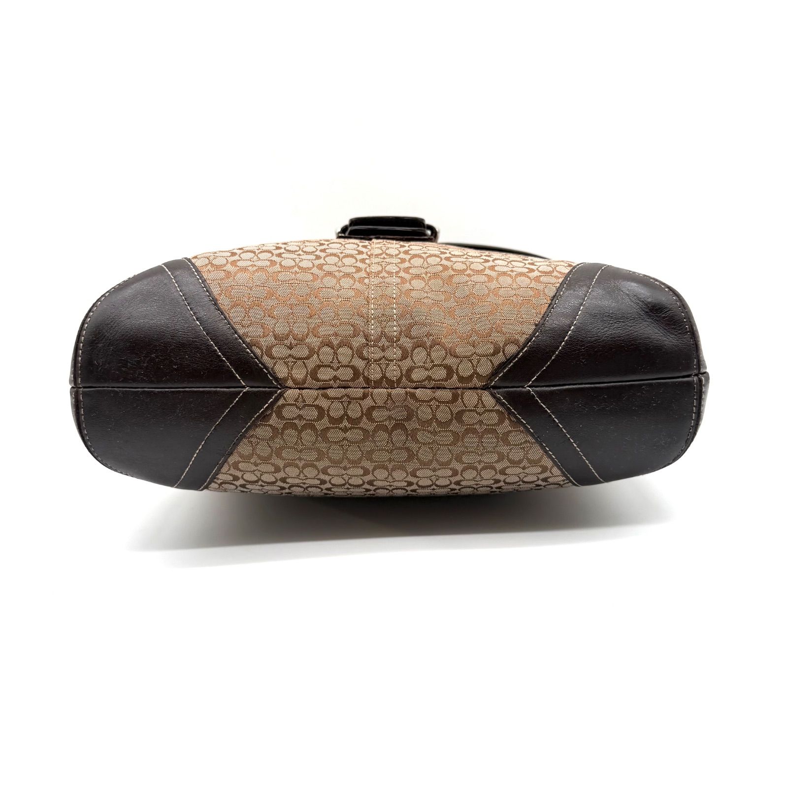 良品】COACH y2k mini signature soho canvas leather shoulder bag