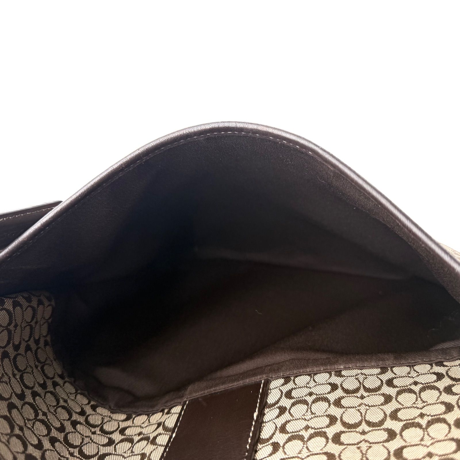 良品】COACH y2k mini signature soho canvas leather shoulder bag 