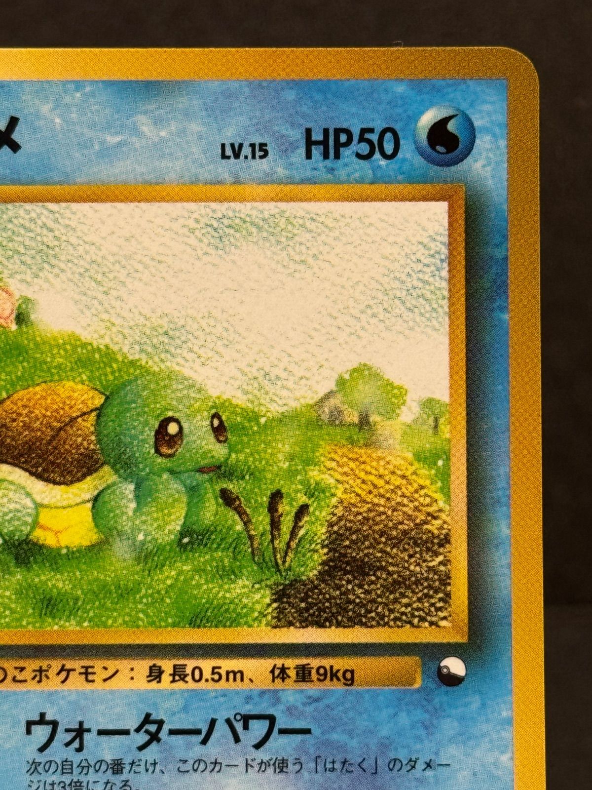 旧裏】【美品】ゼニガメ LV.15 拡張シート第1弾 ◇ No.007 ポケモン