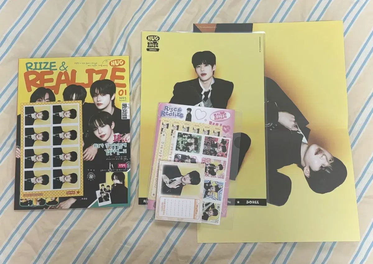 お買い得，新作 RIIZE ソヒ(SOHEE) ハグ STAYSHIONERY セット MAGAZINE