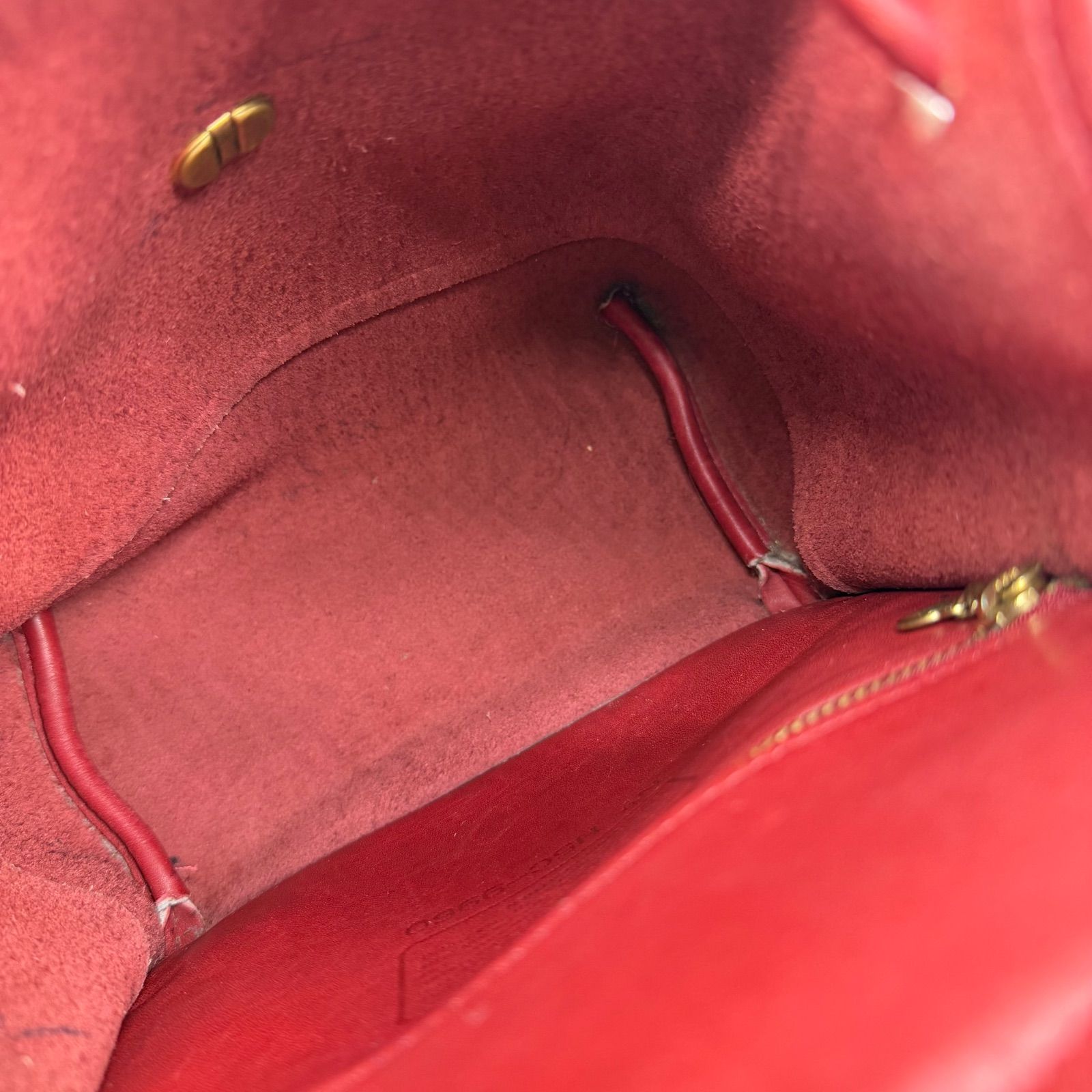 OLDCOACH y2k leather red backpack vintage 90s turnrock オールド 
