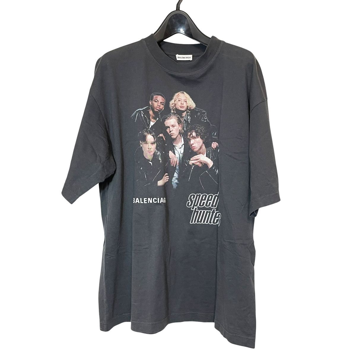 中古】BALENCIAGA バレンシアガ スピードハンターズプリントTシャツ 