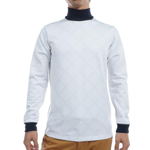 新品 TOMMY HILFIGER GOLF(トミーヒルフィガー ゴルフ) ダイヤロゴプリント 長袖ハイネックシャツ THMA481