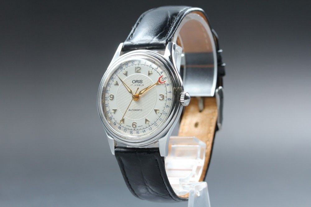 稼働品】ORIS ポインターデイト 7403-40B 自動巻き メンズ #16908 最 