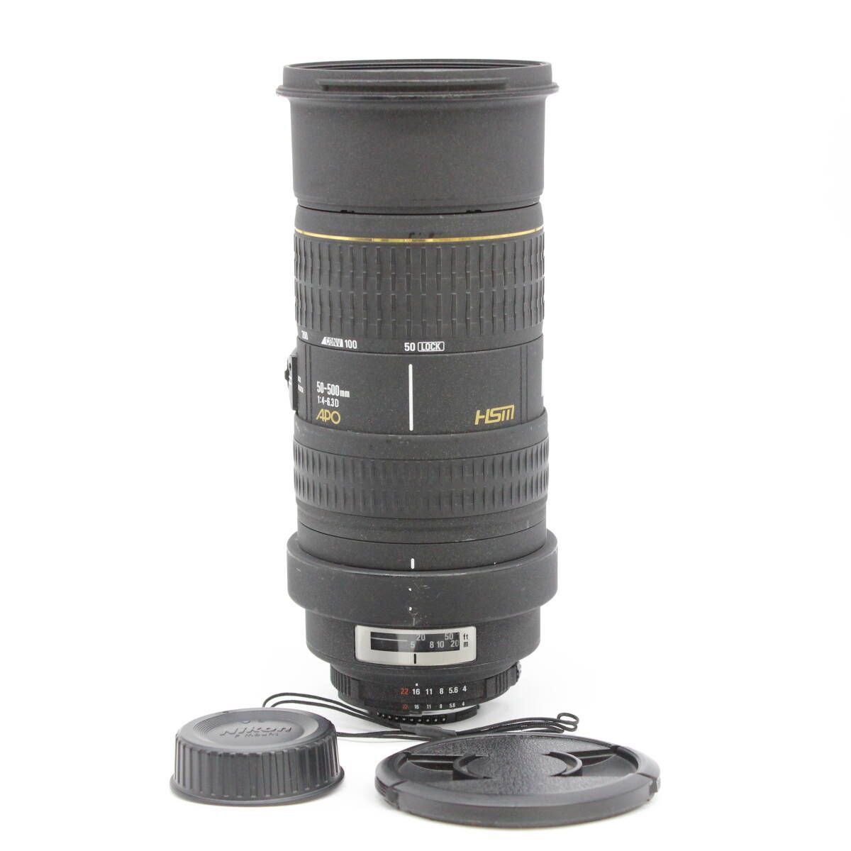 50-500mm DG HSM EX APO Sigma F4-6.3 SIGMA Lens シグマ f4-6.3 for w 