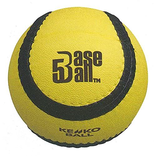 新品 ナガセケンコー ケンコーベースボール5・イエロー 12個入
