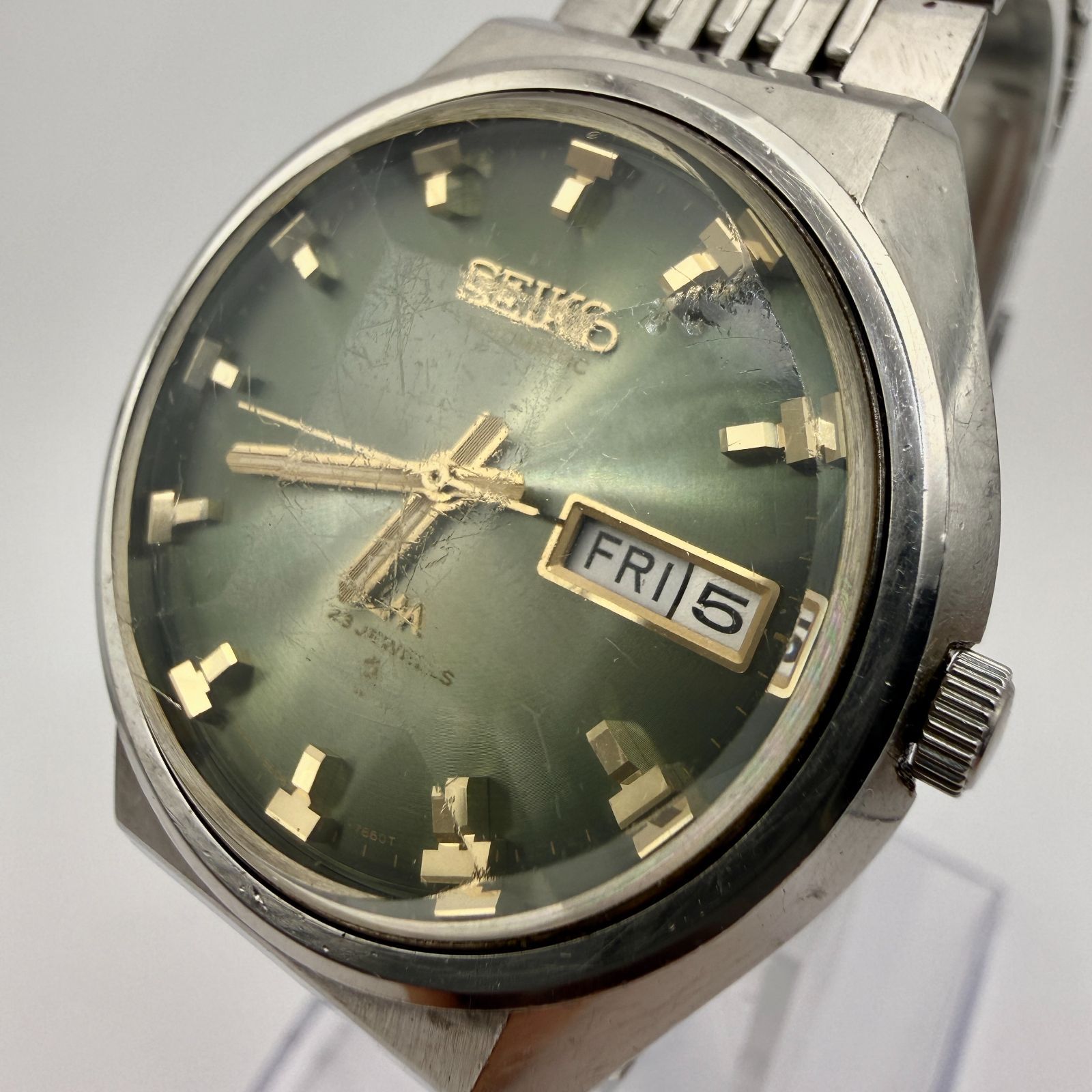 稼働品 SEIKO セイコー LM ロードマチック 23石 5606-7000 国鉄 記念品
