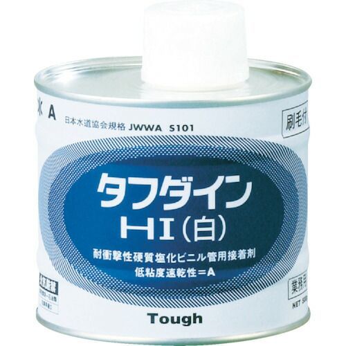 クボタケミックス　塩ビ用接着剤　タフダインＨＩ白　１ＫＧ
