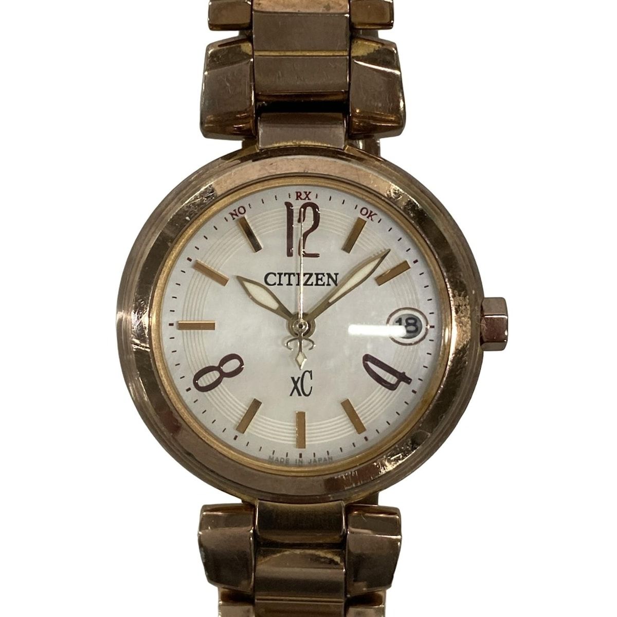 CITIZEN(シチズン) 腕時計 XC(クロスシー) H018-T015956Y レディース 白 CITIZEN(シチズン) 腕時計 XC(クロスシー) H018-T015956Y レディース