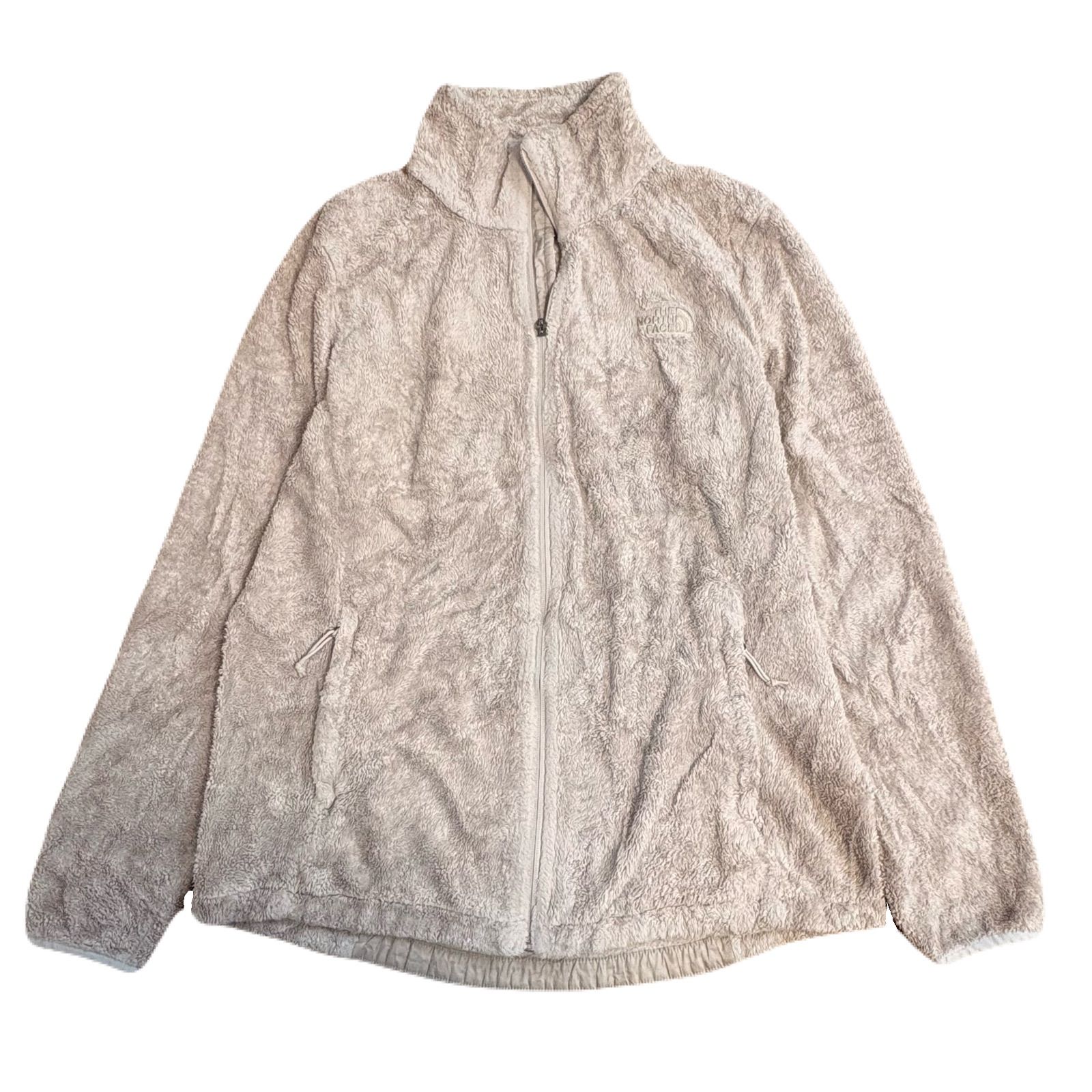 ノースフェイス フリースジャケット Lサイズ フルジップ ジャンク品 