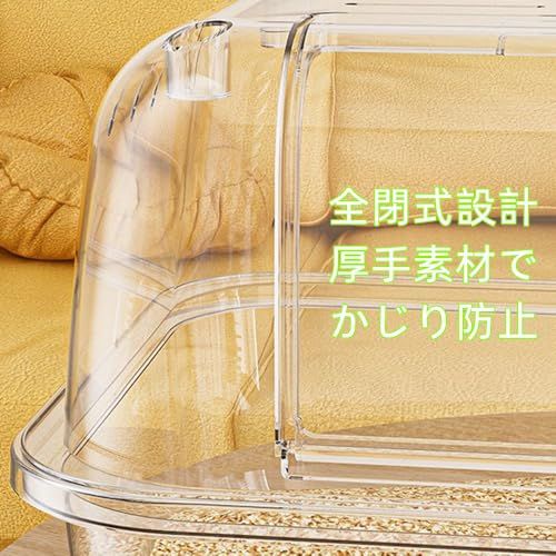 単体] ハムスター ケージ 大きい 60cm [大型] アクリル製 hamster cage
