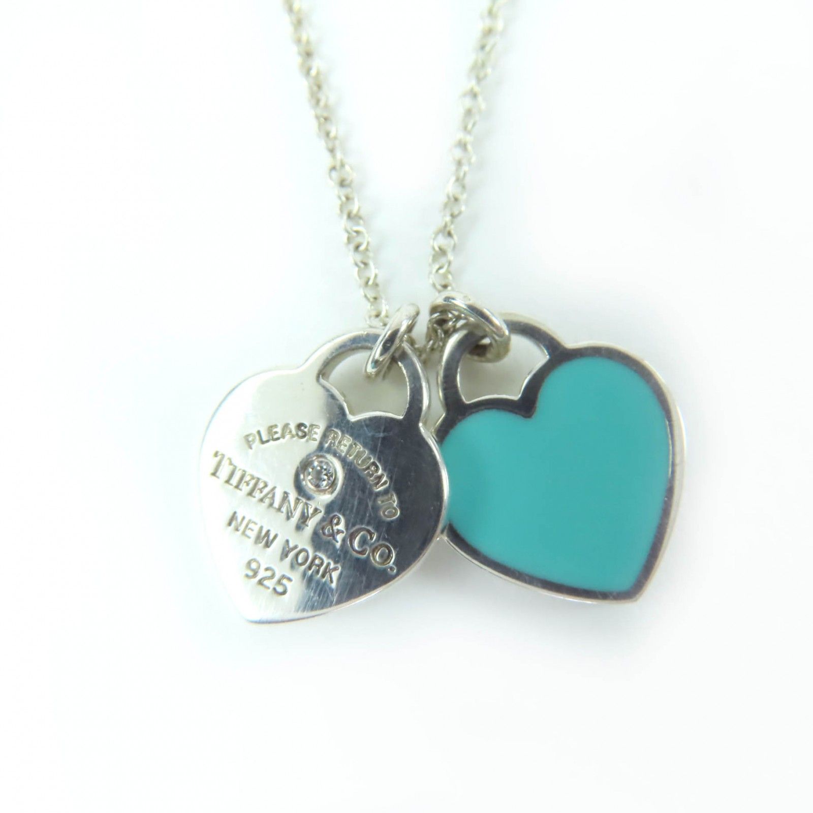 極 美品 TIFFANY&Co. ティファニー リターントゥ ハートタグ シルバー 