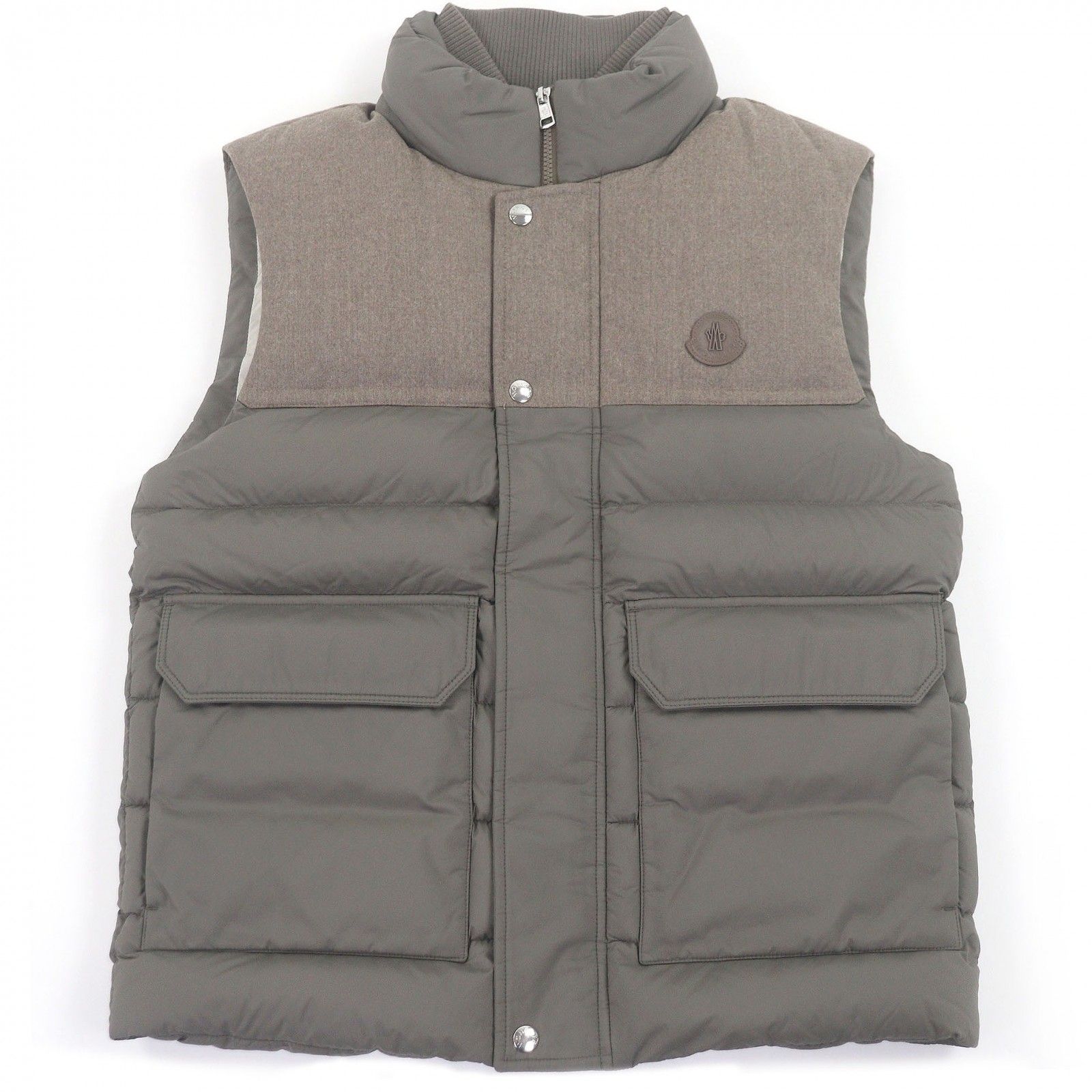 極美品□MONCLER モンクレール 23AW RANCE GIUBBOTTO ロゴワッペン 