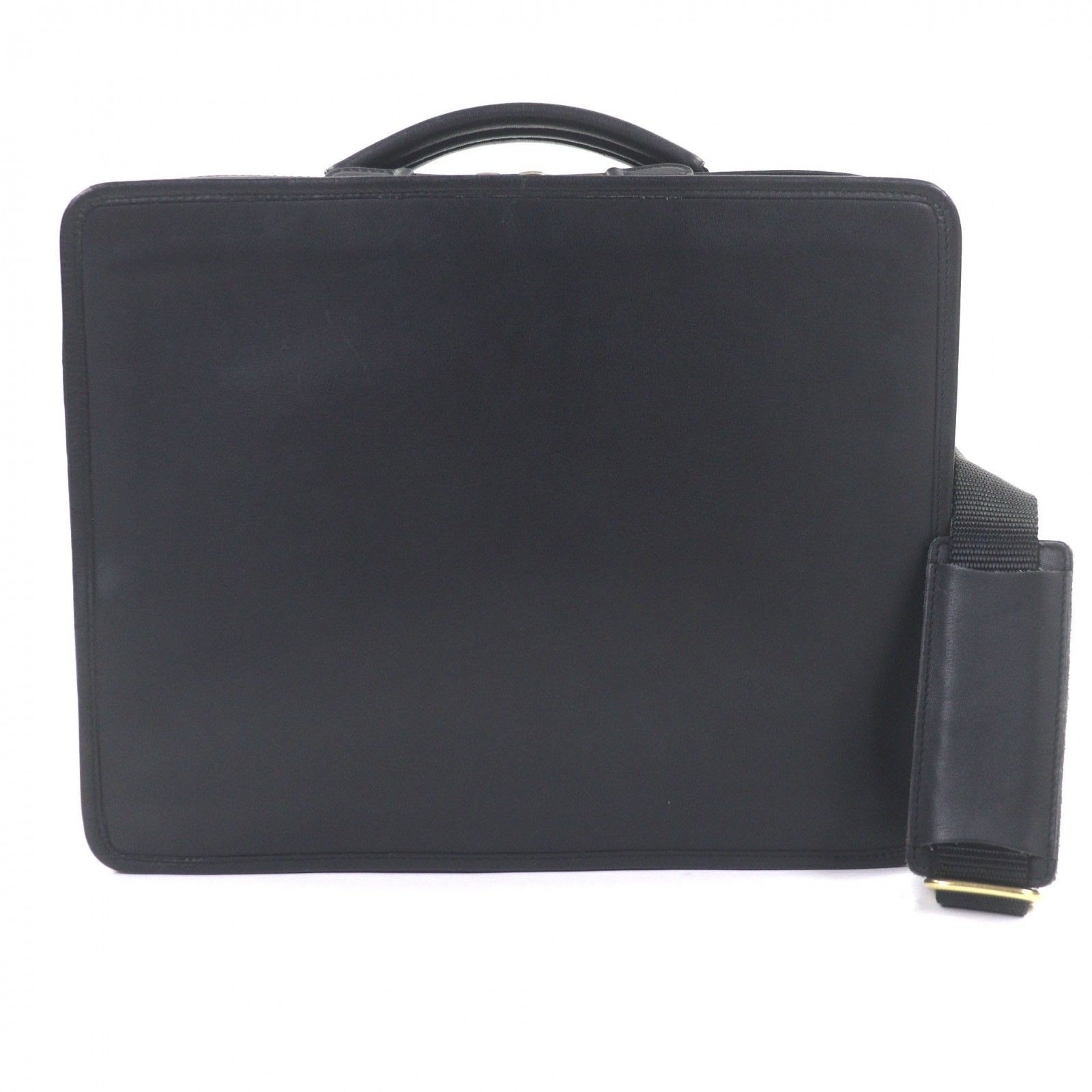 【美品】COACH ナイロン 2WAY ビジネスバッグ PC可 大容量 美品▽COACH コーチ 0539 レザー ナイロン 2WAY ビジネスバッグ PC
