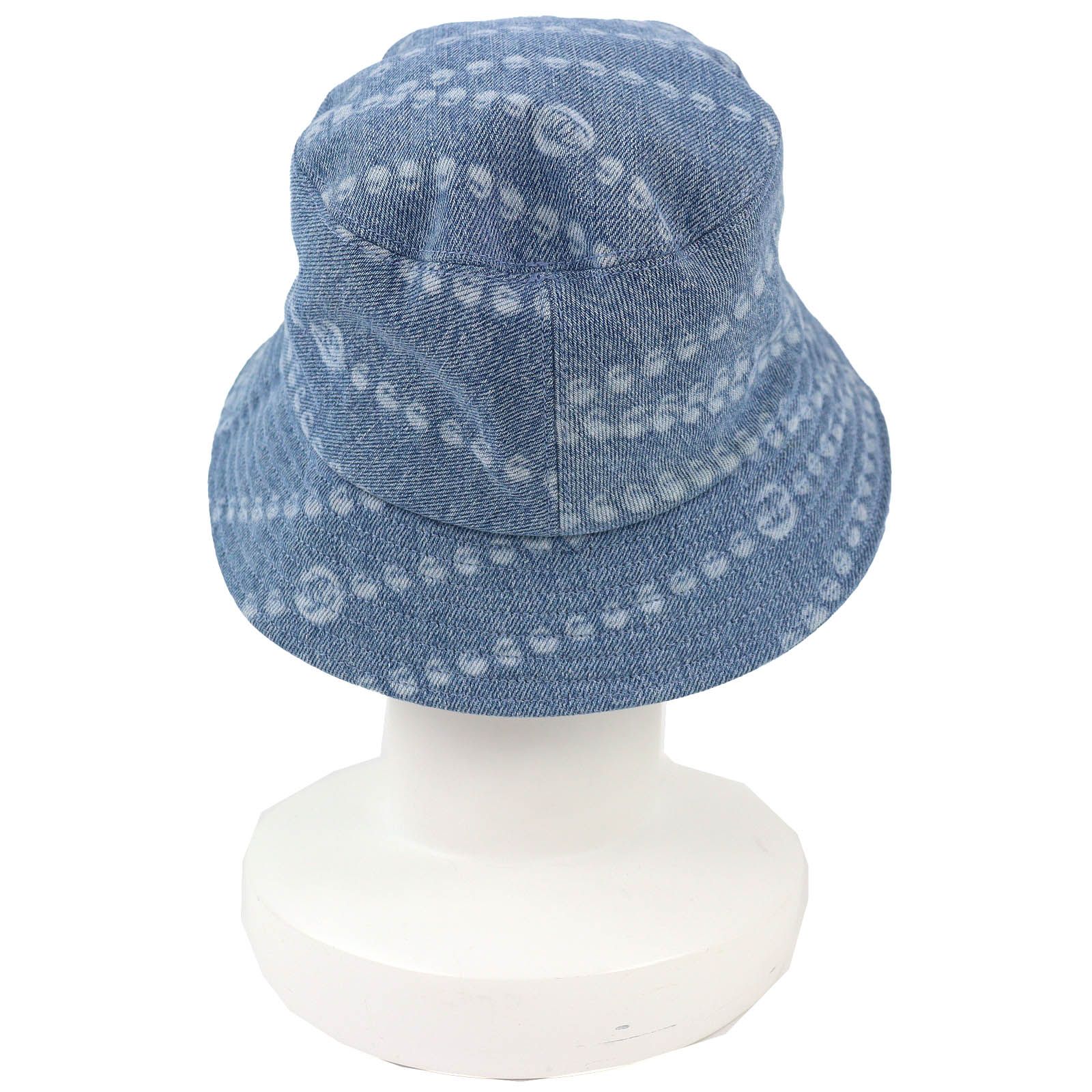 CHANEL シャネル 25SS バケットハット パール 極美品△CHANEL シャネル 25P コットン100％ ココマーク パール