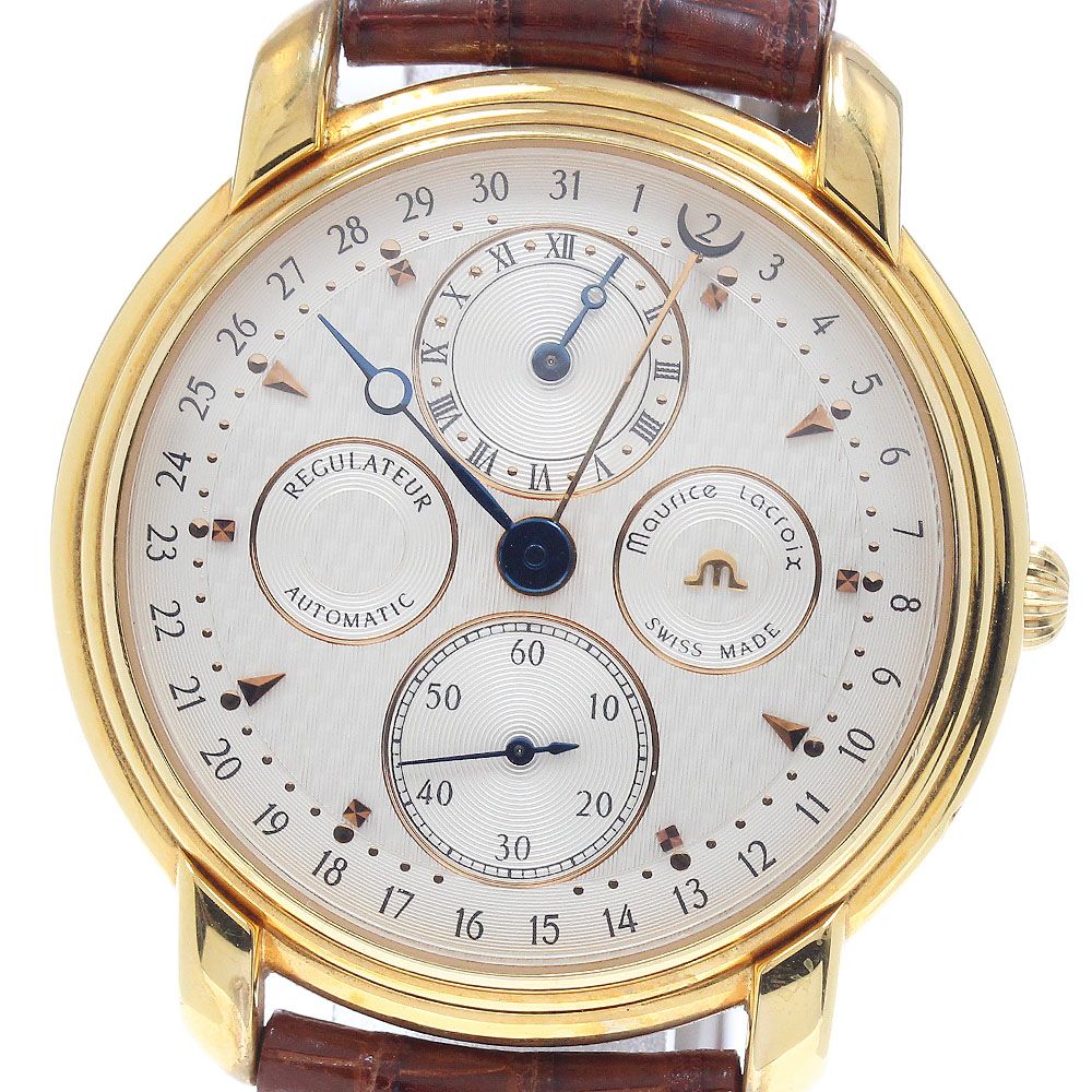 モーリスラクロア MAURICE LACROIX 19275 レギュレーター ポインターデイト スモールセコンド 自動巻き メンズ _948588 モーリスラクロア MAURICE LACROIX 19275 レギュレーター ポインター