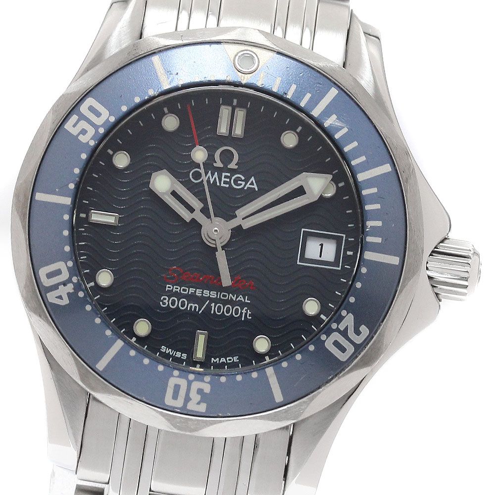 オメガ OMEGA 2224.80 シーマスター300 デイト クォーツ レディース _942966 OMEGA（オメガ） OMEGA 2224.80 シーマスター300 デイト クォーツ