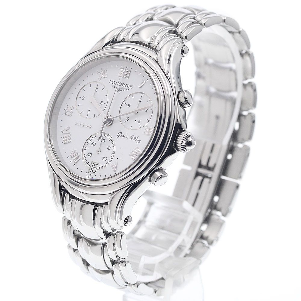 ロンジン LONGINES L3.610.4 ゴールデンウィング クロノグラフ デイト