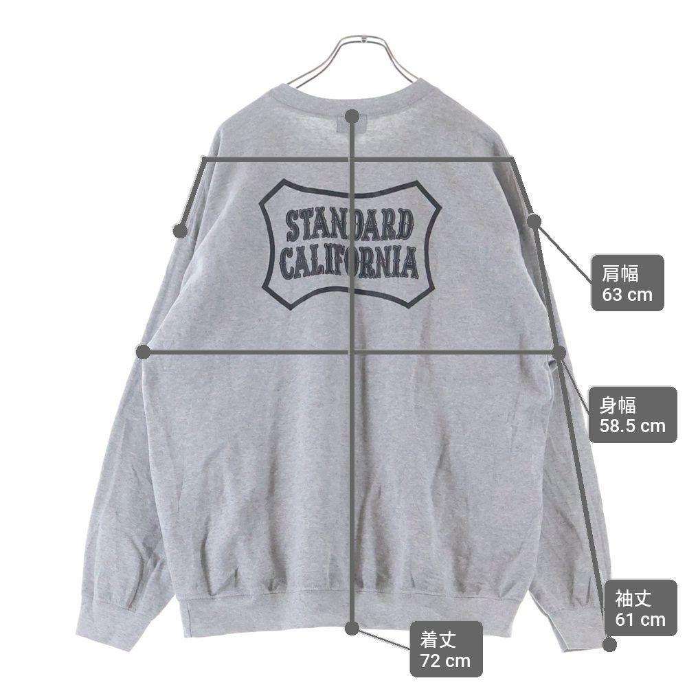 VANS (ヴァンズ) 23SS × STANDARD CALIFORNIA LOGO CREW SWEAT