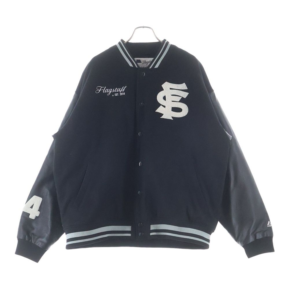 Majestic (マジェスティック) ×F-LAGSTUF-F STADIUM JACKET フラ