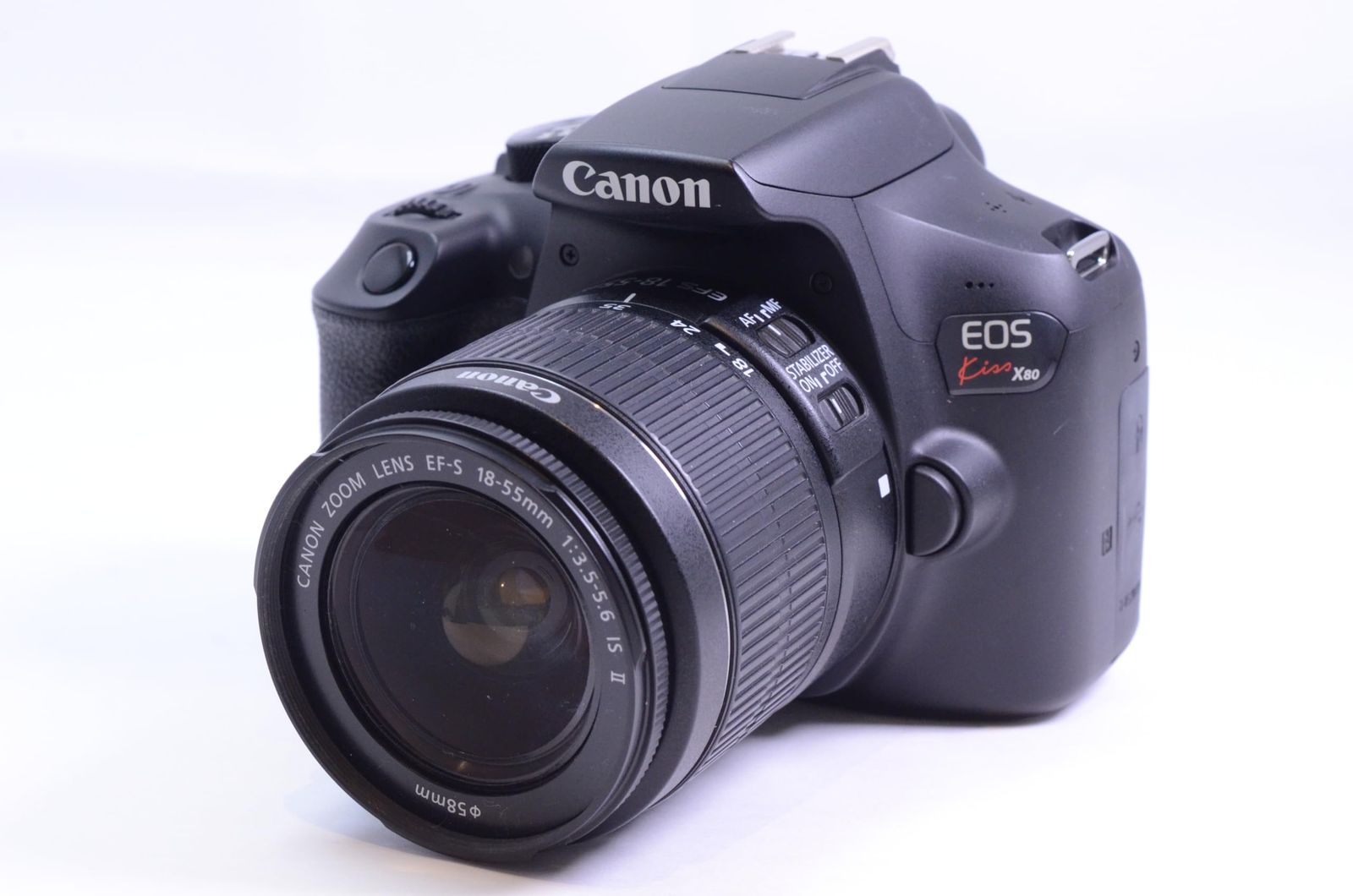 ジャンク特価品】Canon キャノン EOS Kiss X80 レンズキット - メルカリ
