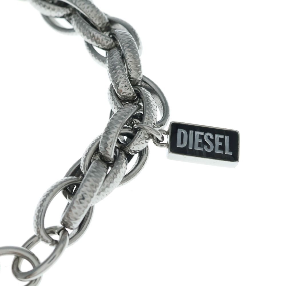 DIESEL (ディーゼル) チェーンブレスレット シルバー DX1514040 【公式
