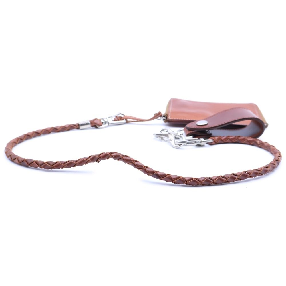 Y's for men ワイズフォーメン レザー ウォレット ウォレットチェーン ブラウン MY-A08-715 Y's for men (ワイズフォーメン) レザー ウォレット ウォレット