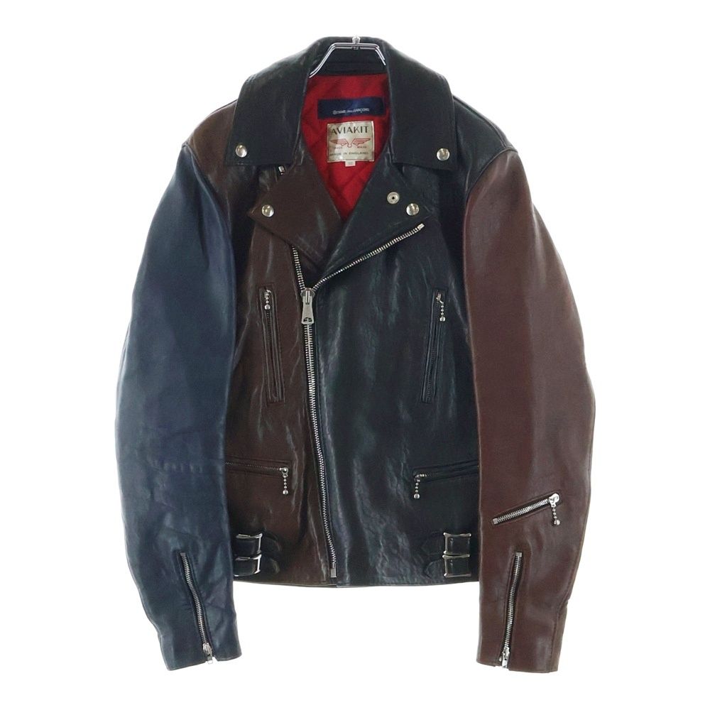 最終価格コムデギャルソン ルイスレザー ライトニング 38 AD2015 COMME des GARCONS (コムデギャルソン) 15SS AD2015 ×Lewis Leathers