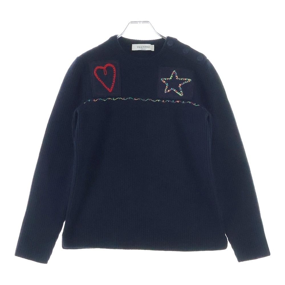 VALENTINO (ヴァレンティノ) Rib Knit Sweater リブニットセーター 