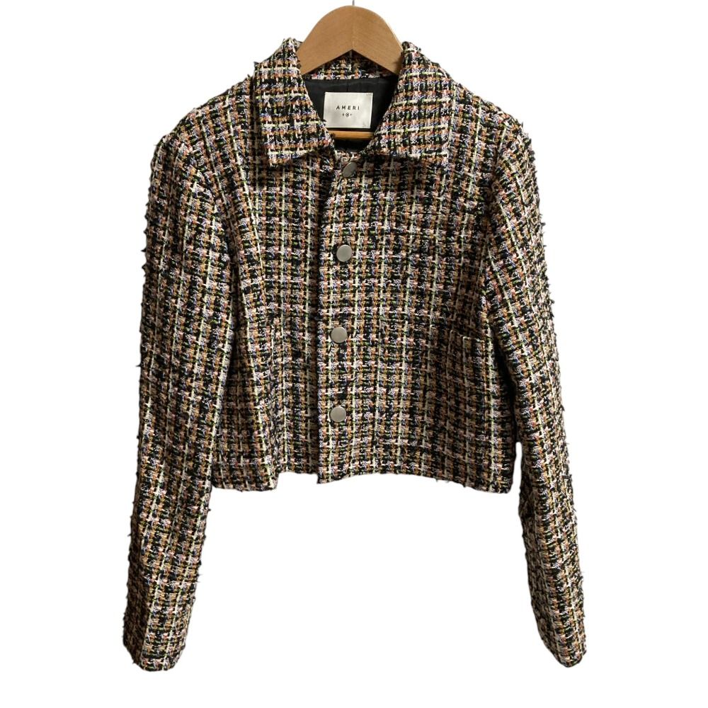 美品 AMERI VINTAGE アメリヴィンテージ PLAYFUL TWEED JACKET 