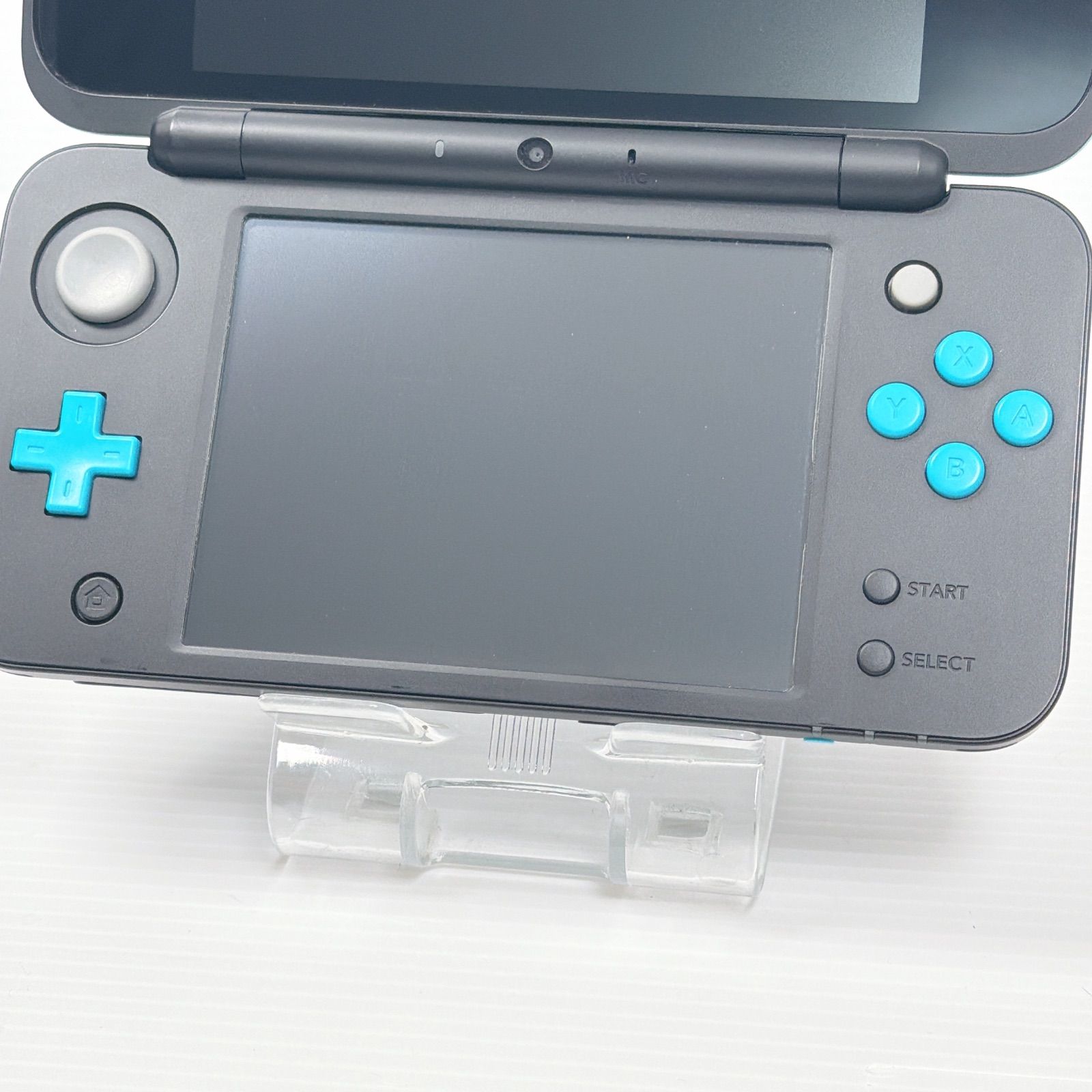 極美品 New ニンテンドー 2DSLL ブラックターコイズ 遊べるセット 動作 