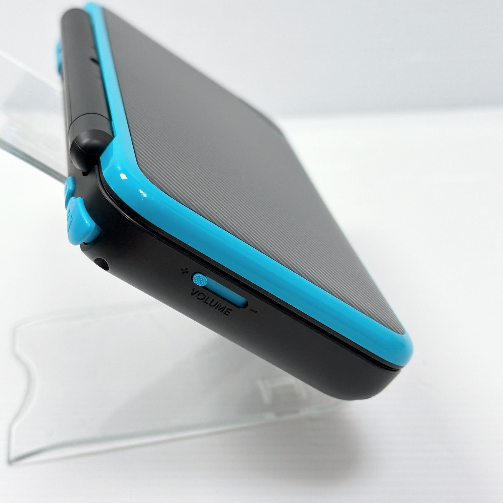 極美品 New ニンテンドー 2DSLL ブラックターコイズ 遊べるセット 動作 