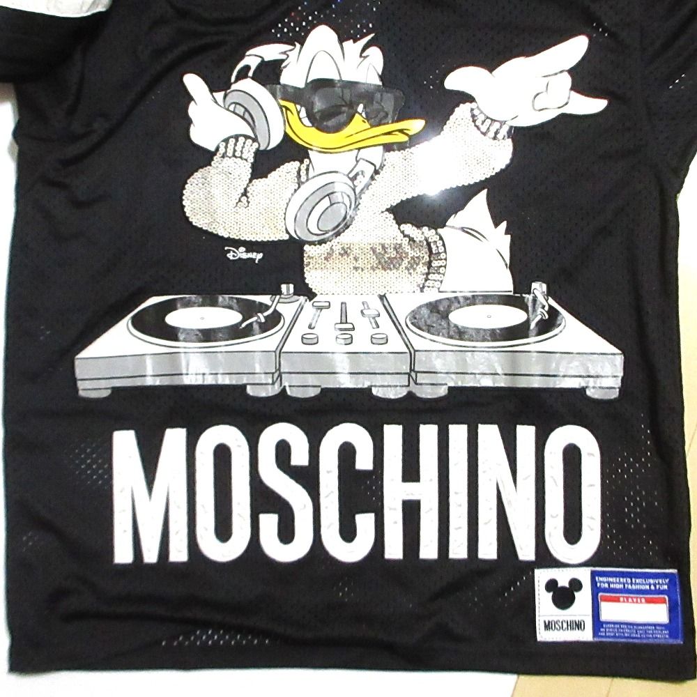 新品同様 H&MOSCHINO モスキーノ H&M ディズニー コラボ ドナルド