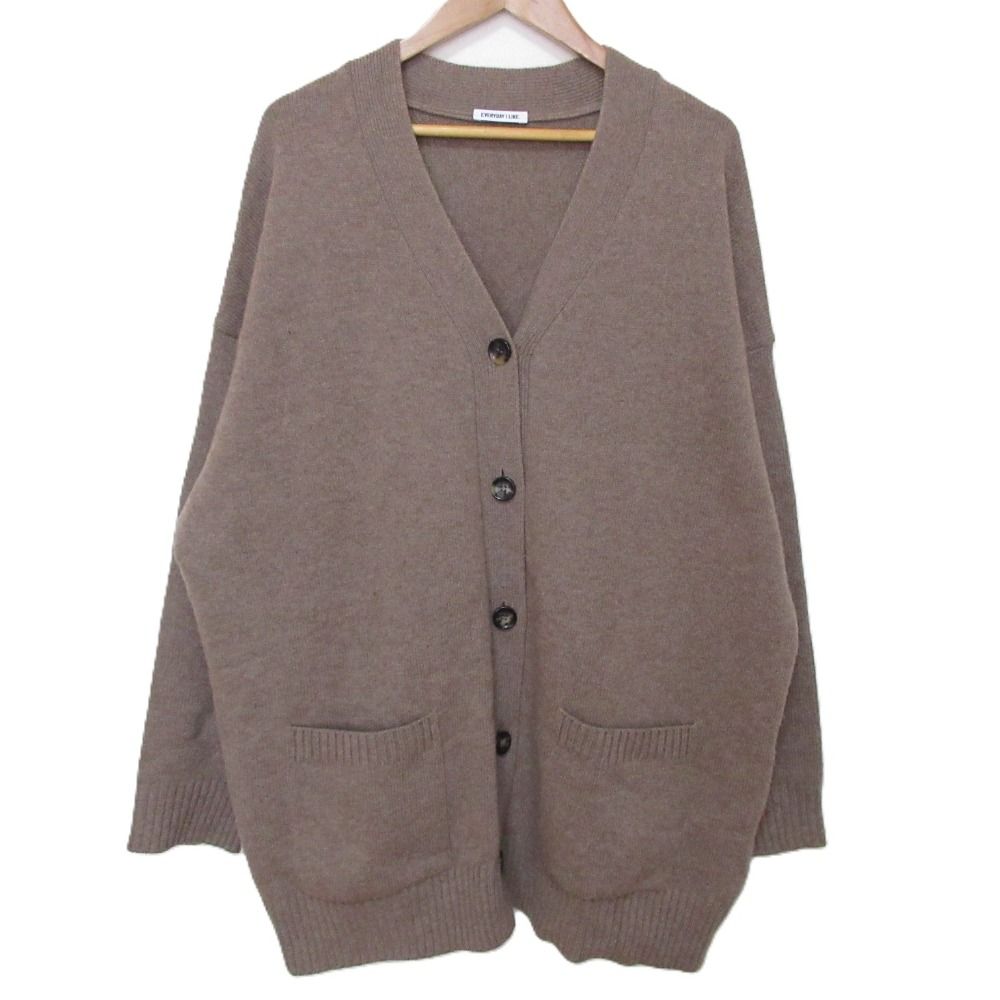 良品 EVERYDAY I LIKE. エブリデイアイライク ウールカシミヤ ビッグ
