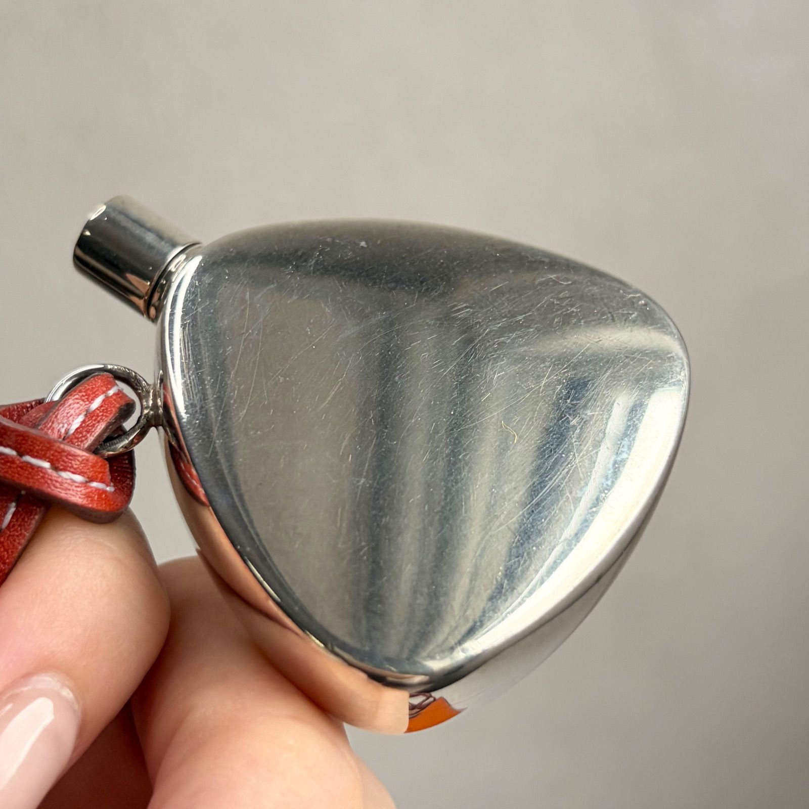 希少 HERMES エルメス パフューム ネックレス チョーカー シルバー925