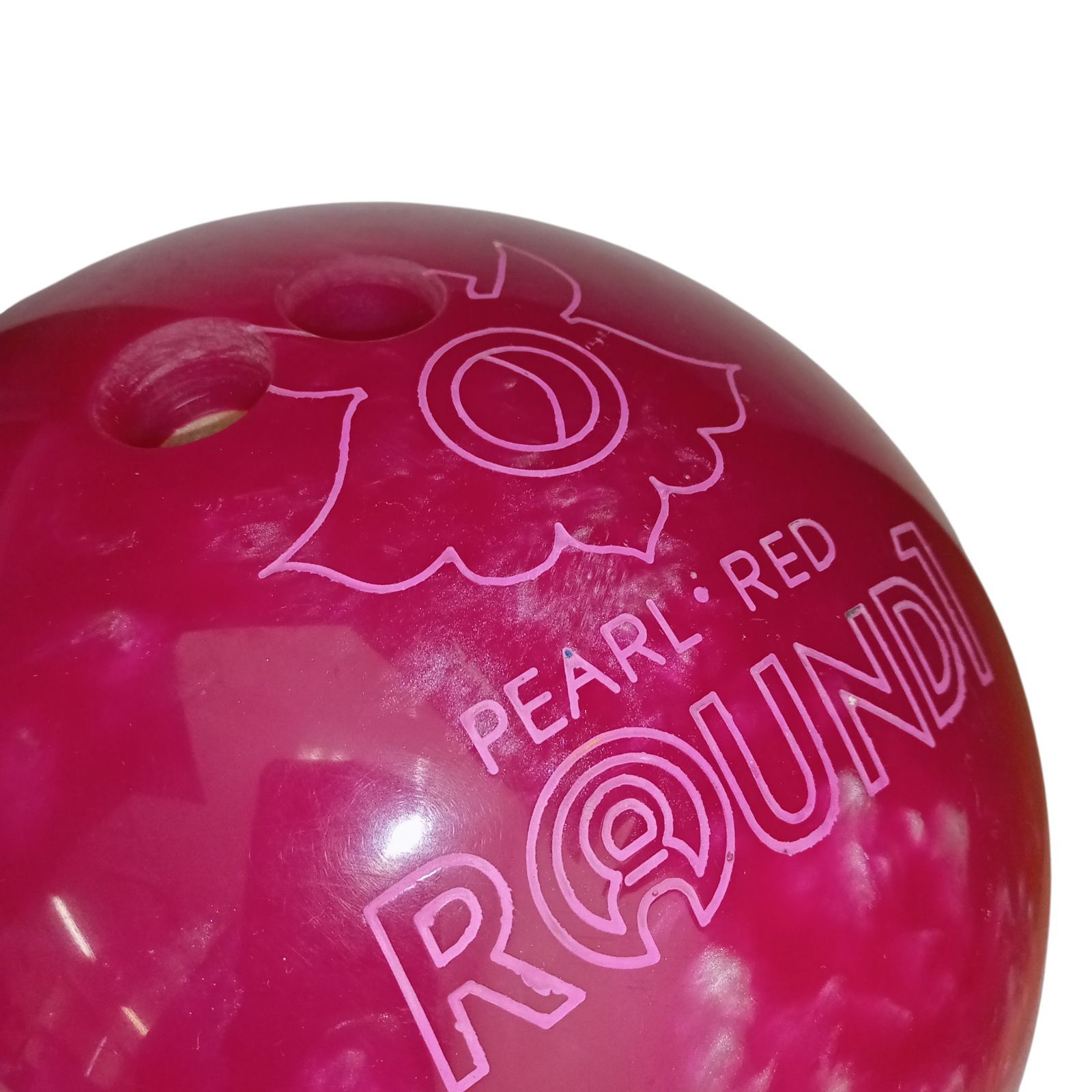 X03172 ボウリングボール ROUND1 PEARLRED ラウンドワン ケース付き