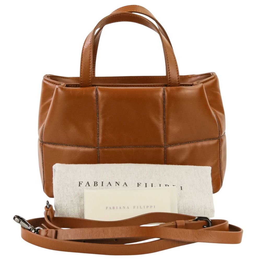 美品 FABIANA FILIPPI ファビアナフィリッピ モニーレ キルティング 