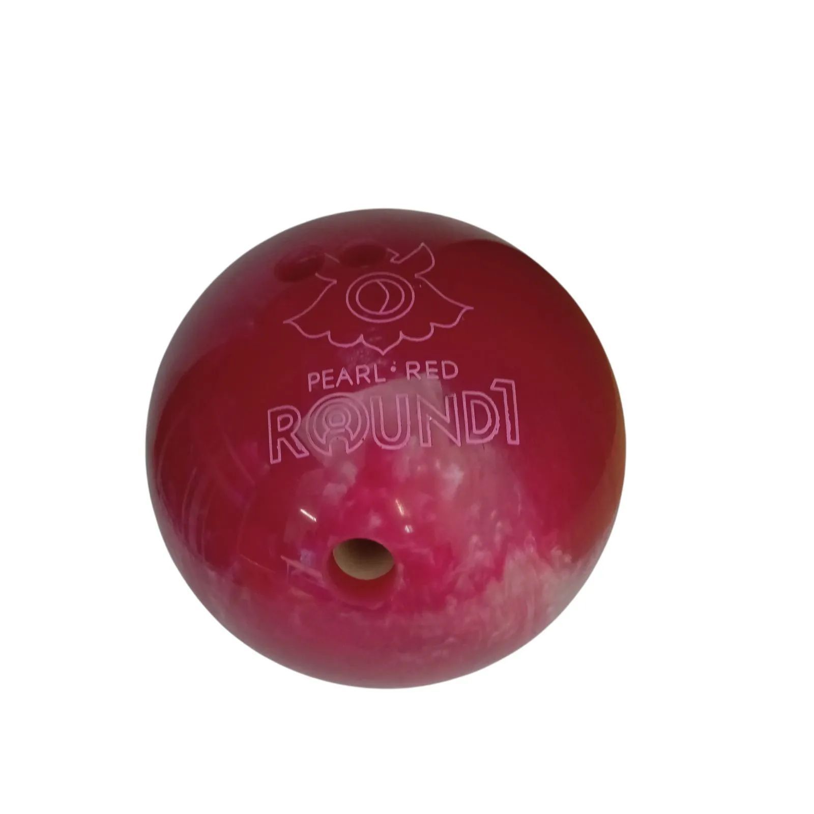 X03172 ボウリングボール ROUND1 PEARLRED ラウンドワン ケース付き