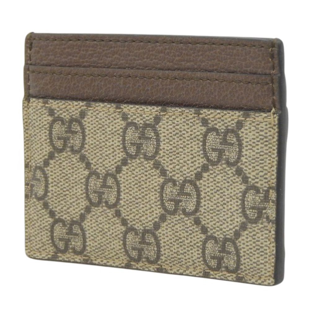 【本物保証】 箱・布袋付 新品同様 グッチ GUCCI オフィディア シェリーライン パスケース 523159 2149 カードケース ベージュ×ブラウン 本物保証】 箱・布袋付 新品同様 グッチ GUCCI オフィディア シェリー