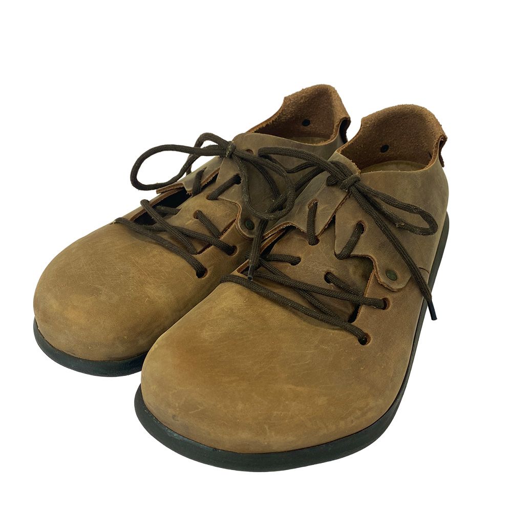 BIRKENSTOCK ビルケンシュトック Montana モンタナ オイルドヌバックレザー スエード ローカット スニーカー ブラウン系 28cm【中古】 BIRKENSTOCK ビルケンシュトック Montana モンタナ オイルドヌバック