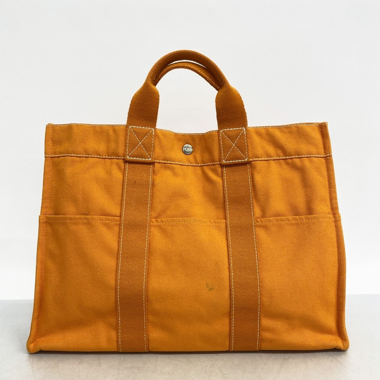 エルメス(Hermes) エルメス トートバッグ ドーヴィルMM キャンバス