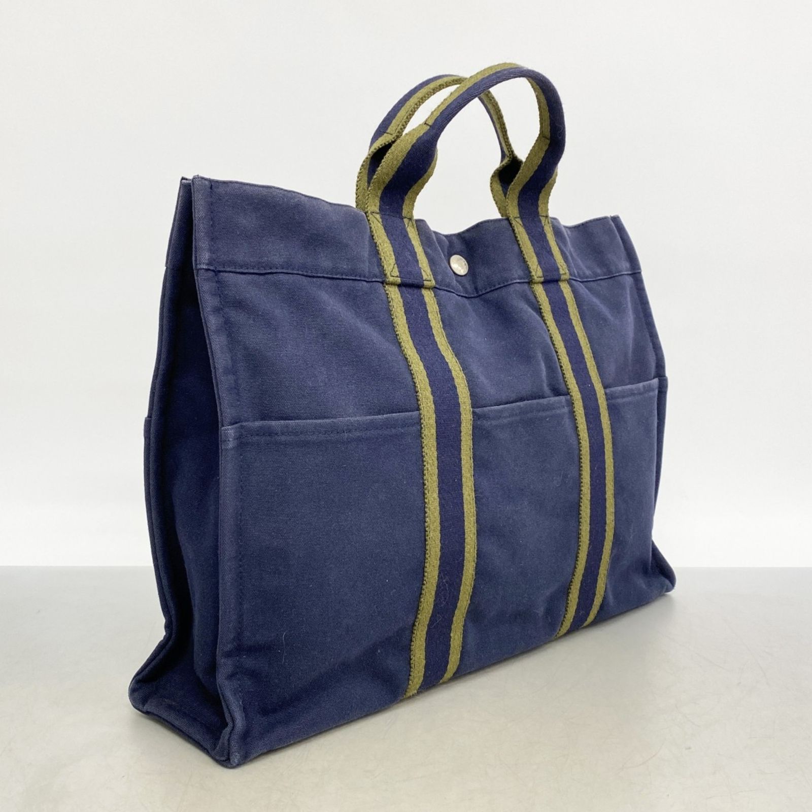 エルメス(Hermes) エルメス トートバッグ フールトゥMM キャンバス 