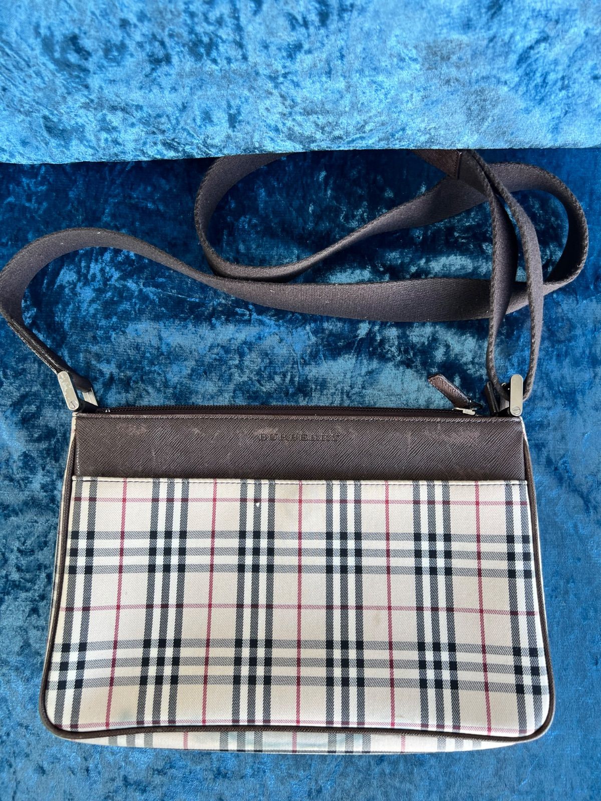 BURBERRY バーバリー 』 ノバチェック キャンバス×レザー クロスボディ